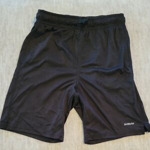 Athletic Works Men's Black Athletic Shorts